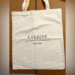 La Ligne Reusable Canvas Tote Bag